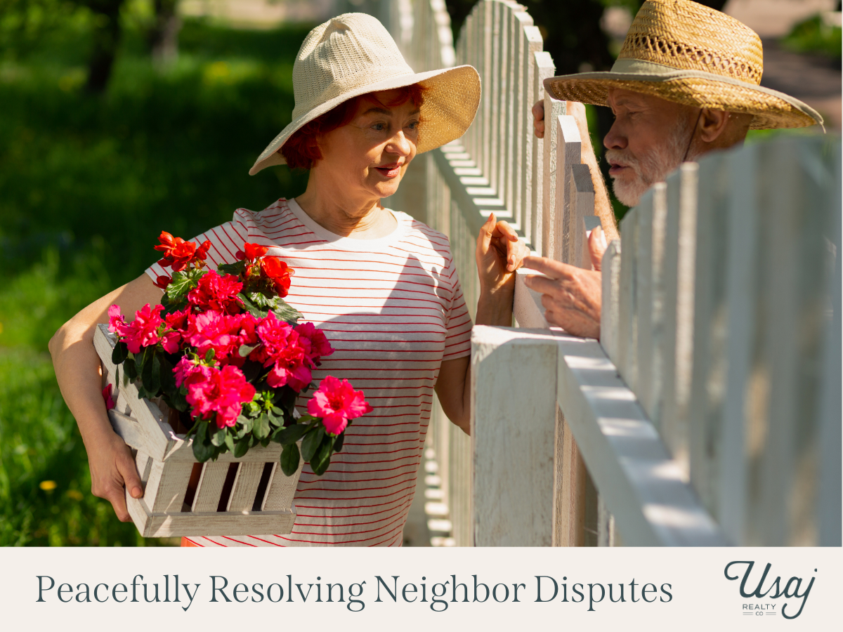 Peacefully Resolving Neighbor Disputes - Usaj Realty How To Handle A Dispute With A Neighbor Legally
