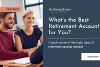 How To Choose The Right Retirement Account For You