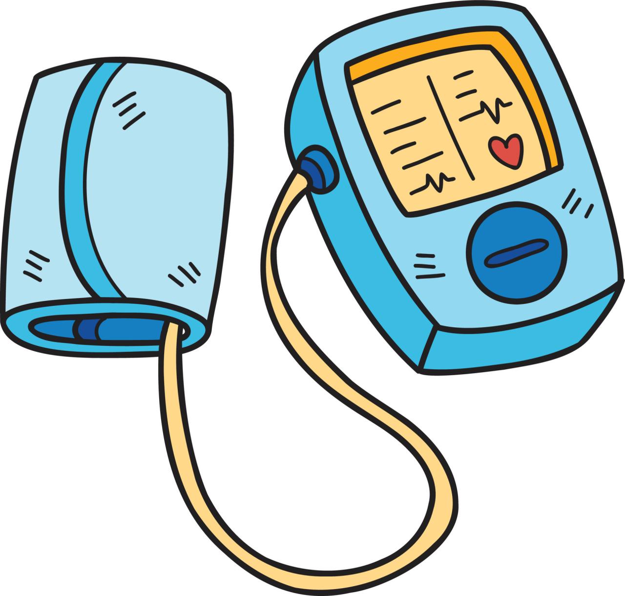 Hand Drawn blood pressure monitor illustration 15429725 Vector Art at ... What Is The Process For Obtaining A Marriage License In My State?