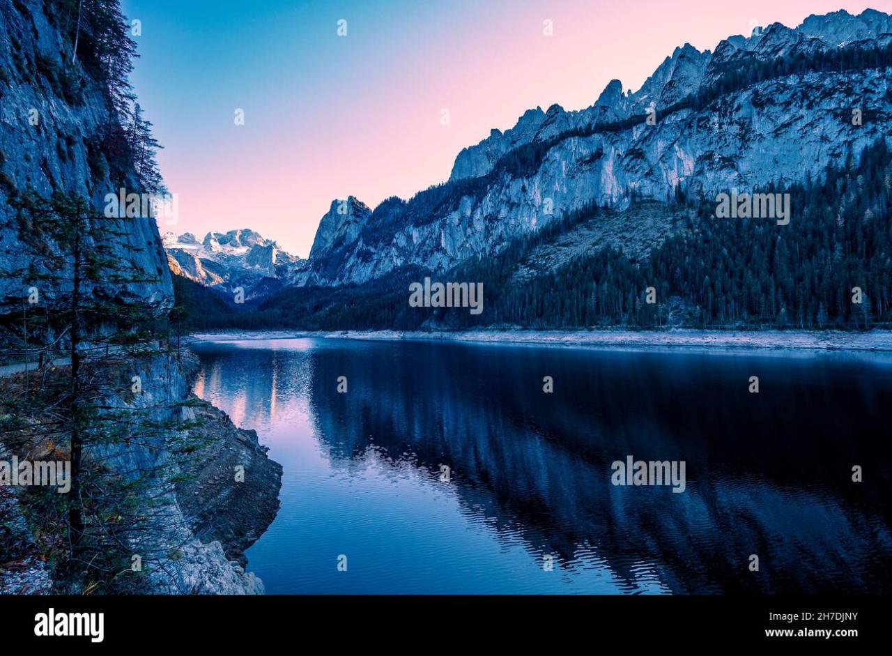 Alpine Lake Vorderer Gosausee. Salzkammergut is a Famous Resort Area ... What Innovations Are Shaping The Future Of Robotics